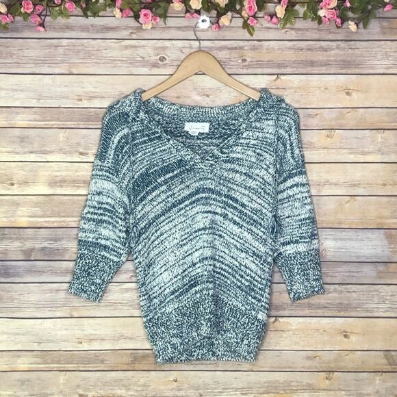 A by Anthropologie Carlotta Knit Collared Pullover - Picture 2 of 11